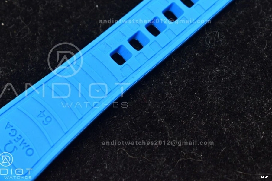 Bezel Ultra on White Deep Seamaster Edition Strap Dial 1:1 Blue Ceramic Black TF Rubber SS 6000M A2824 Best 0211